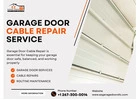 Reliable Garage Door Cable Repair Service Near You