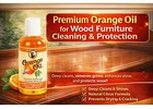 Premium Orange Oil for Wood Furniture Cleaning & Protection