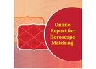 Best Online Report for Horoscope Matching Services