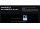 Performance Marketing Services in India Geekstack