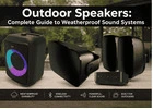 Outdoor Speakers: Complete Guide to Weatherproof Sound Systems