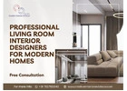 Professional Living Room Interior Designers for Modern Homes