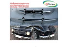 Volvo PV 444 (1947-1958) bumpers with bullhorns overriders
