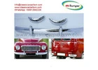 Volvo PV Duett Kombi Station Wagon Estate (1953-1969) bumpers by stainless steel
