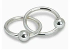Customized Sterling Silver Teething Ring - Memorable Baby Gift