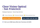 Get Same Day Prescription Glasses in San Francisco – Fast, Stylish & Affordable