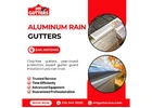 Aluminum Rain Gutters in