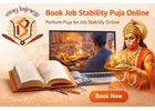 Book Expert Online Puja for Stable Job Growth Results