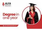Affordable Degree in One Year