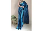 Discover The Elegance of Our Plain Satin Sarees And Look Effortlessly Stylish