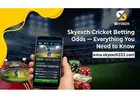 Skyexch Cricket Betting Odds- Everything You Need to Know