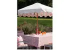 indian print outdoor umbrella for garden uk