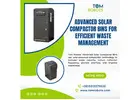 Solar Compacting Bin for Smart and Sustainable Waste Management