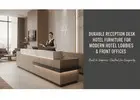 Durable Reception Desk Hotel Furniture for Modern Hotel Lobbies & Front Offices