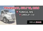 Join the Upcoming Commercial Equipment Auction in Tunica on July 16