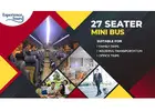 27 Seater AC Minibus Rental in Delhi