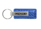 Experience Modern Luxury With The Rho Carbon Fiber Leather Key Fob