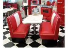 Choose from an assorted range of Diner booth sets exclusively made in the USA