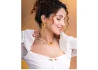 Shop Handcrafted Ruby Beads Necklace Online in India from Jiaara Jewellery