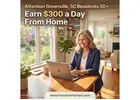 Attention: Greenville, SC Residents Age 50 and Over — Ready to Earn Extra Income Online?