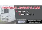 Join the Onsite Trailers Auction Pekin IL Waverly FL Aug 2026