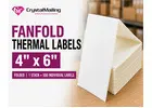 Fanfold Thermal Labels 4 x 6 Inch | Folded Shipping Labels
