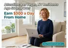Attention: Las Vegas, NV Residents Age 50 and Over — Ready to Earn Extra Income Online?