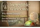 Hunter Douglas Duette Honeycomb Shades for Greater Energy Efficiency