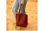 Shop Handmade Leather Tote Bag Online Now