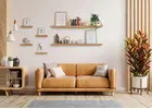Floating Corner Shelves for Stylish and Space Saving Storage