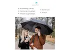 Hands-Free Umbrella Clip for Convenient, Comfortable Umbrella Handling