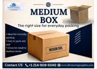 Medium Moving Boxes – Strong, Practical & Ready for Your Next Move