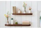 Floating Corner Shelves for Stylish and Space Saving Storage