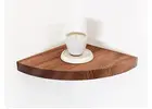 Modern Corner Shelf for Stylish and Space Saving Home Storage
