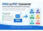 Simple Solution for MSG to PST Conversion