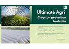 Crop sun protection Australia