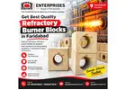 Get Best Quality Refractory Burner Blocks in Faridabad