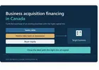 Business Acquisition Financing Canada – Structure Capital for Your Next Acquisition
