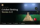 Cricket Betting Terms Explained: A-Z Glossary
