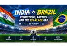 India vs Brazil Prediction, Odds And Tactics 2026
