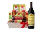 Luxury Caymus Wine Gift Basket | Elegant Gift Idea