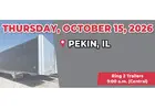Upcoming Oct. Trailers Auction, Pekin, IL