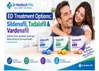 ED Treatment Options: Sildenafil, Tadalafil & Vardenafil