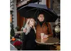 Hands-Free Umbrella Clamp – Wearable Umbrella Holder for Outdoor Use