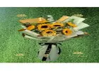 How does same-day flower delivery work with Sai Flower?