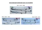 Volkswagen Karmann Ghia US type bumper (1955 – 1971) by stainless steel