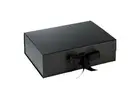 Premium Black Gift Box 260x190x80mm with Ribbon