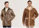 Shop Your Favourite Shearling Coat for Men at Special Prices