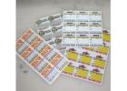 oil change stickers