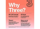 Stay Connected Across UK With Three PAYG SIM